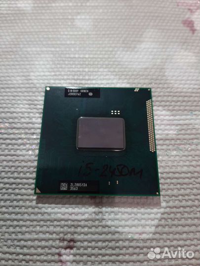 Процессор Core i7-2640m i7-2620m i5-2450m i5-2410m