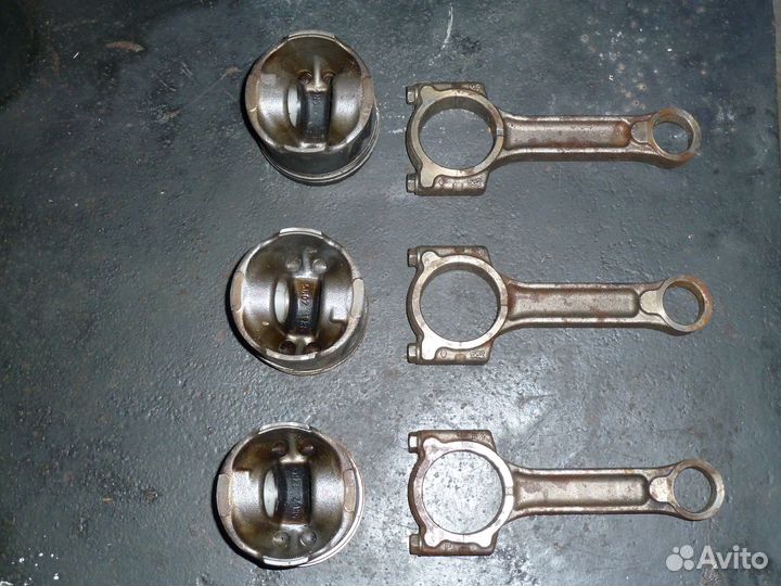 Поршень шатун k9k рено