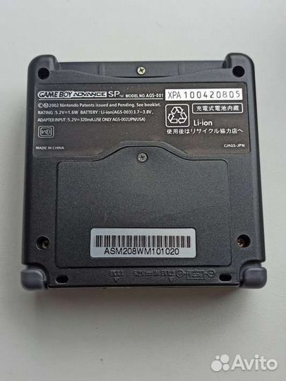 Game boy advance sp (не оригинал)