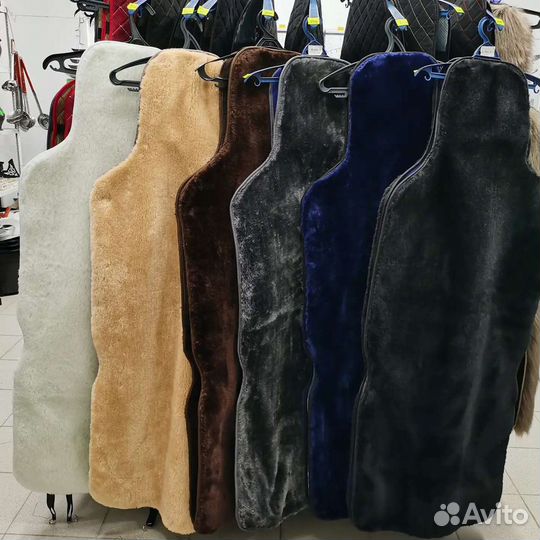 Меховые накидки из шерсти и меха