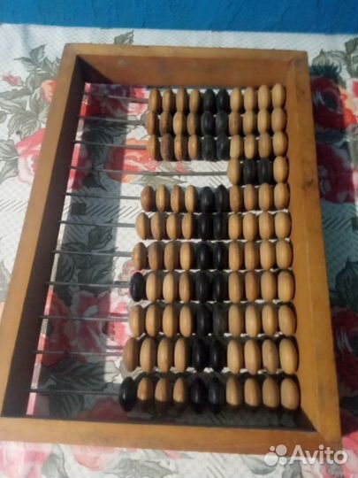Счеты деревянные средние СССР