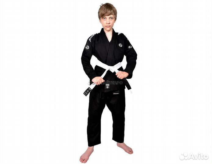Детское кимоно для BJJ Bad Boy Focus - черное