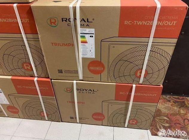 Кондиционер / сплит-система Royal Clima до 22м2