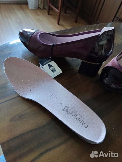 Туфли женские 39-40 размер натуральная кожа новые