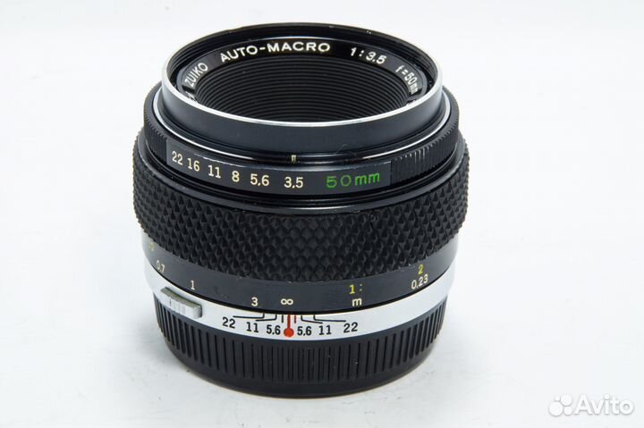 Объектив Olympus OM Zuiko Auto-Macro 50 mm f/ 3.5