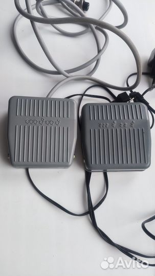 Педали электрические, ножной переключатель 2 шт