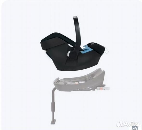 Автолюлька cybex aton с базой