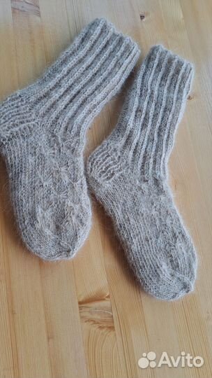 Носки из собачьей шерсти