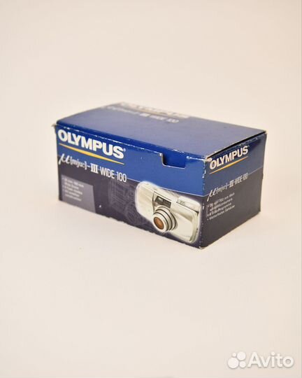 Компактный фотоаппарат olympus mju iii wide 100