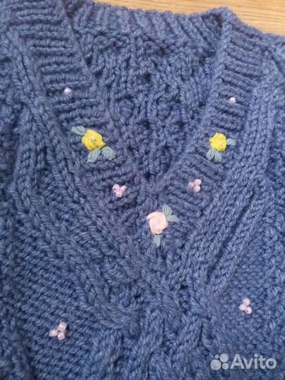 Пуловер 5-7лет