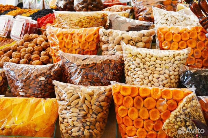 Орехи и сухофрукты оптом