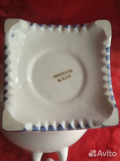 Самовар. Гжель. Фарфор. СССР