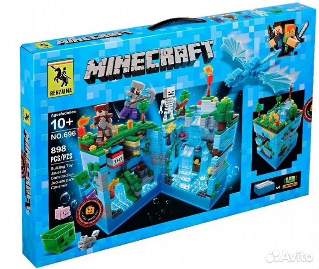 Аналог Лего Майнкрафт