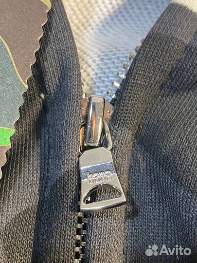 Зип худи Bape shark