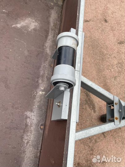 Ложементы с лебедкой для прицепа мзса