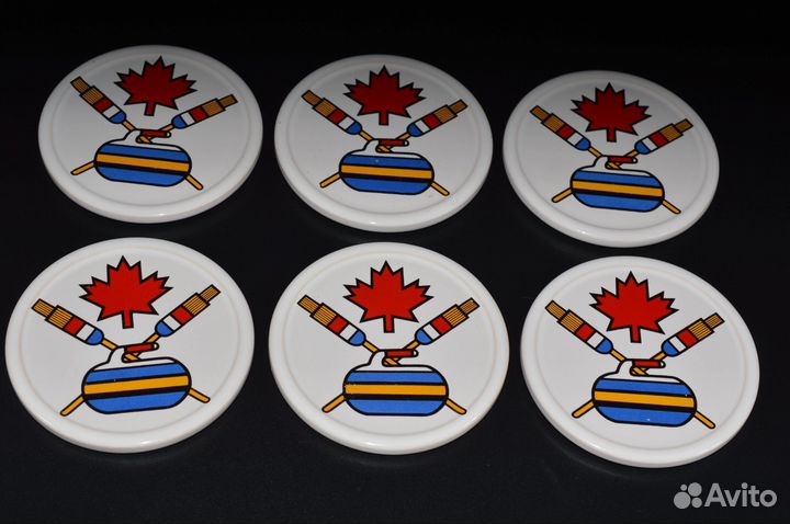 Подставки под кружки Кёрлинг Япония Керамика