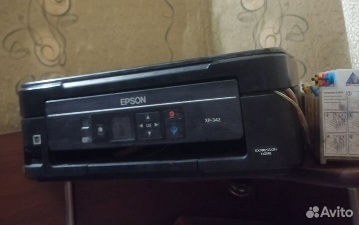 Цветной принтер epson xp342