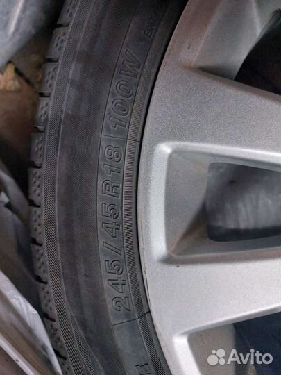 Комплект дисков Opel r18 на летней резине