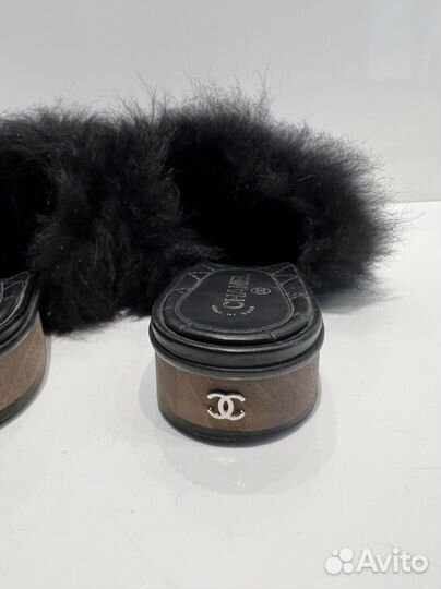 Тапки мюли Chanel оригинал