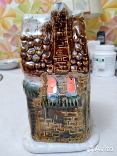 Подсвечник- декоративный домик.Уют и сказочность