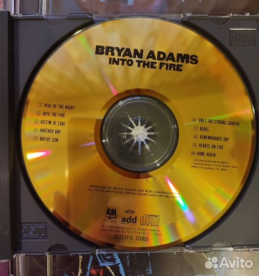 Bryan Аdams CD Gold 24k