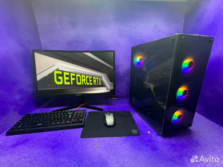 Игровой компьютер RTX 2060 super/i3-12100f
