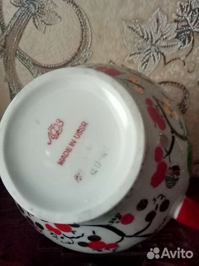 Чайник заварочный фарфоровый СССР