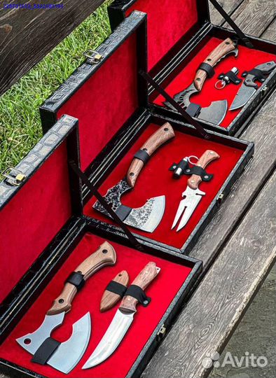 Топор нож подарочный футляр (Арт.92676)