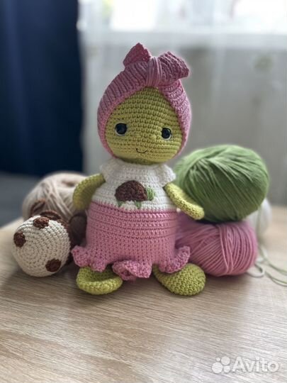 Вязаная игрушка ручной работы (амигуруми)