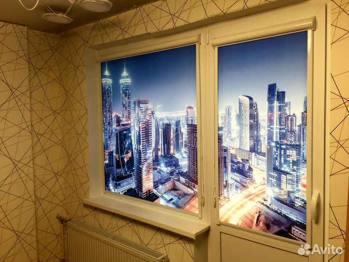 Фотожалюзи (рулонные шторы с принтом)