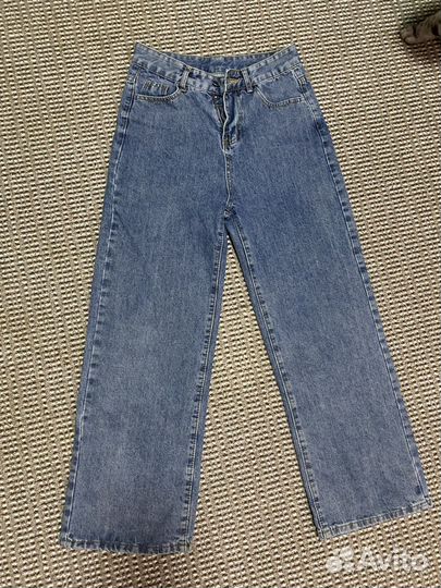 Джинсы широкие