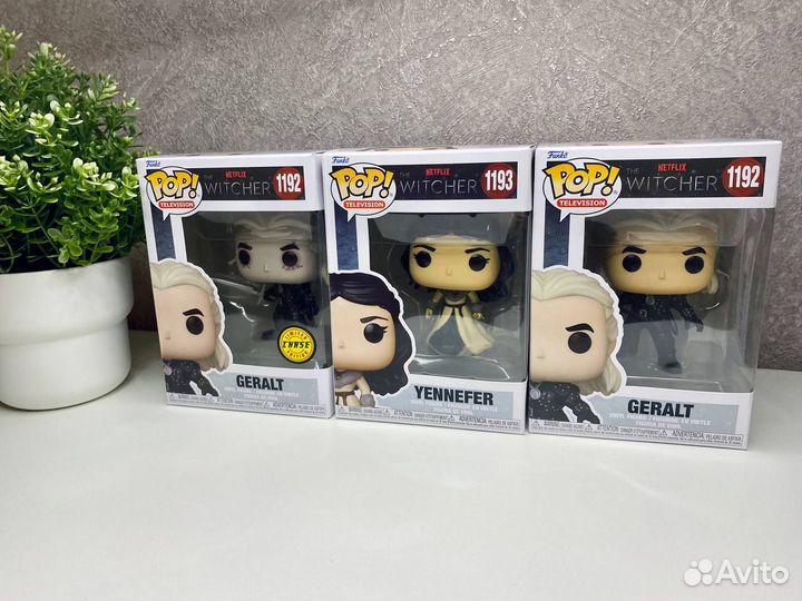 Фигурки Funko POP по сериалу The Witcher (Ведьмак)