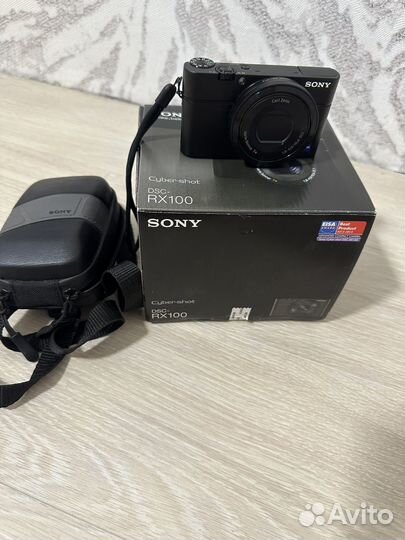 Фотоаппарат sony cyber shot dsc-rx100