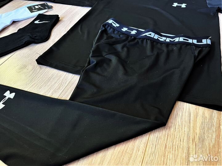 Рашгард Under Armour Black - 5/1, 2/149