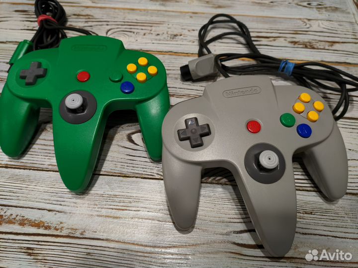 Nintendo 64 rgb + expansion pak + 2 геймпада