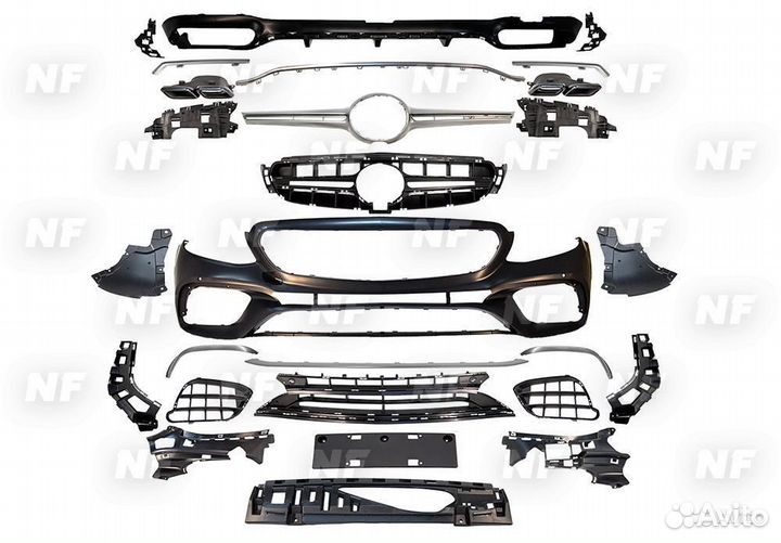 Обвес 63S AMG Mercedes E213