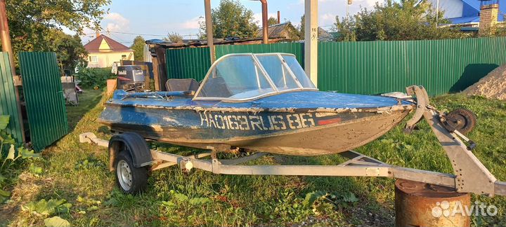 Продам лодку Обь 1 зич с мотором ямаха 30