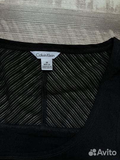 Calvin klein майка для спорта/ йоги M
