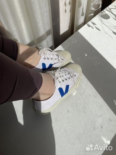 Кеды белые veja 40