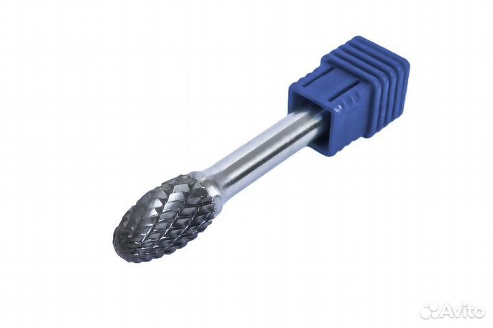 Шарошка сферическая вытянутая по металлу(6мм, хвос