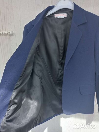 Пиджак школьный для мальчика, рост 134