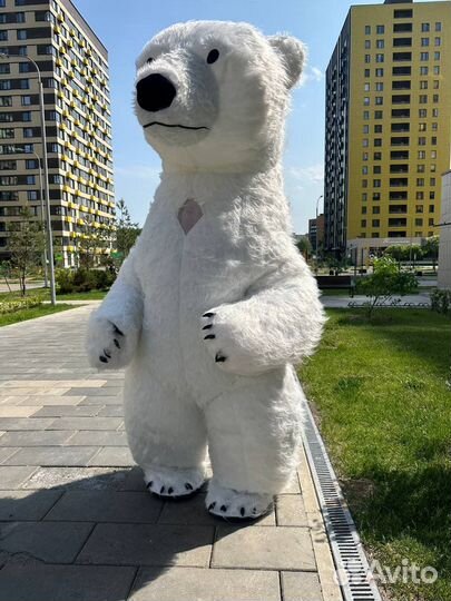 Белый мишка поздравление
