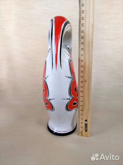 Штоф Петух Красная Гжель