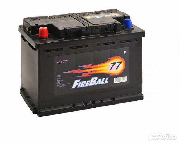Акб Fire Ball 77 Ач