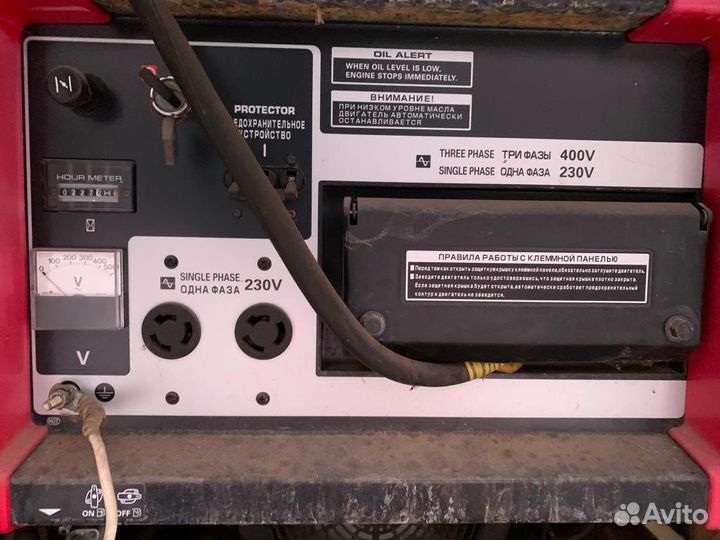 Генератор бензиновый honda ET 12000