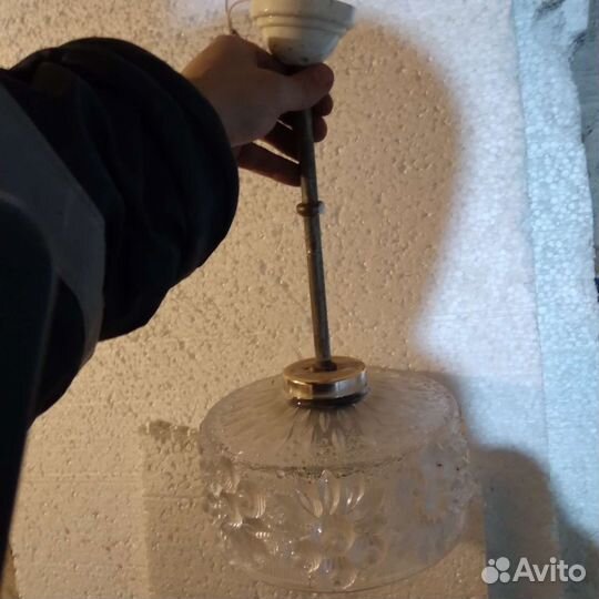 Светильник хрустальный 2 шт