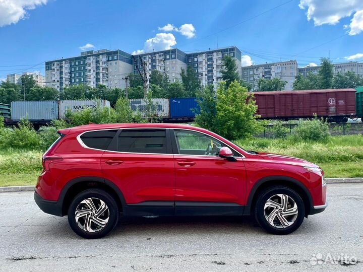 Hyundai Santa Fe 2.5 AT, 2021, 128 083 км