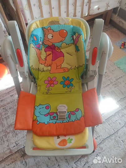 Стульчик для кормления chicco polly