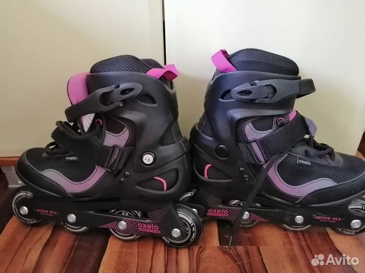 Коньки роликовые