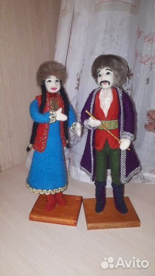 Авторские валяные куклы